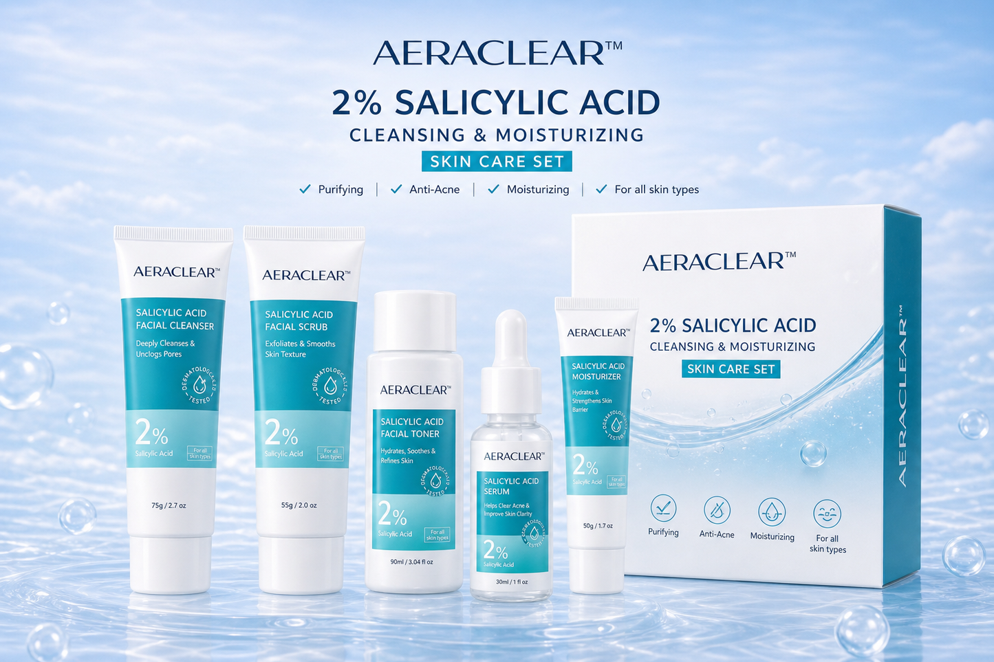 AeraClear Ultimate Acne Solution Kit