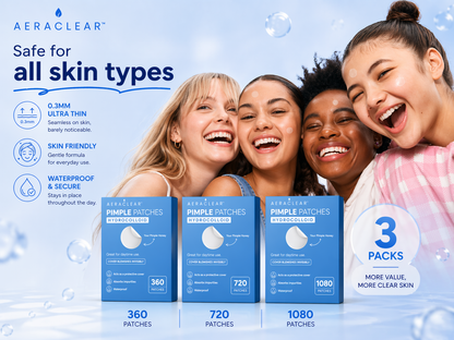 AeraClear Hydrocolloid Pimple Patches