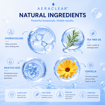 AeraClear Hydrocolloid Pimple Patches