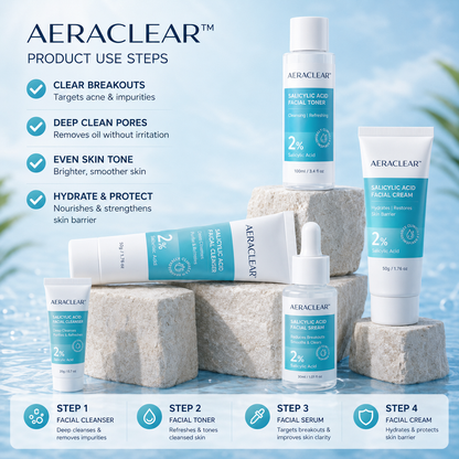 AeraClear 2% Salicylic Acid Skincare Set